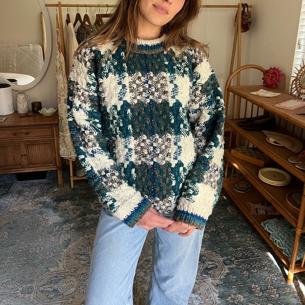 Vintage 100% Wool Sweater